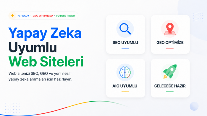 web siteniz için yapay zeka optimizasyonu yapabilirim