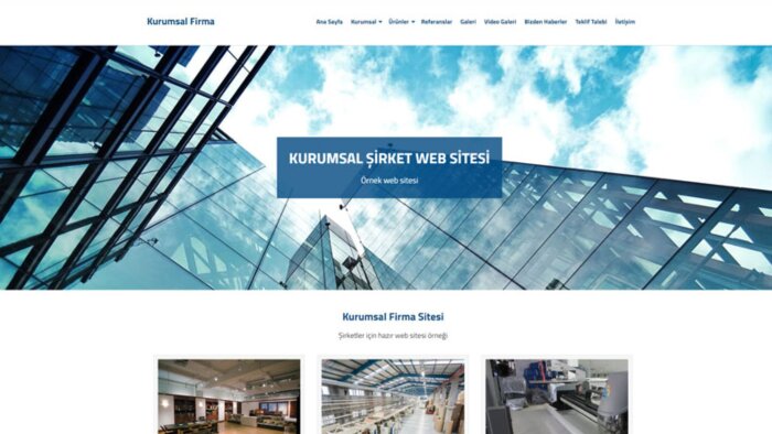 size ihtiyacınız olan web sitesini oluştururum