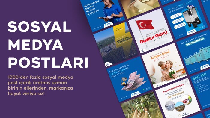 sosyal medya postlarınızı yapabilirim