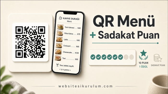 cafe ve restoranlarınız için qr menü oluşturabilirim