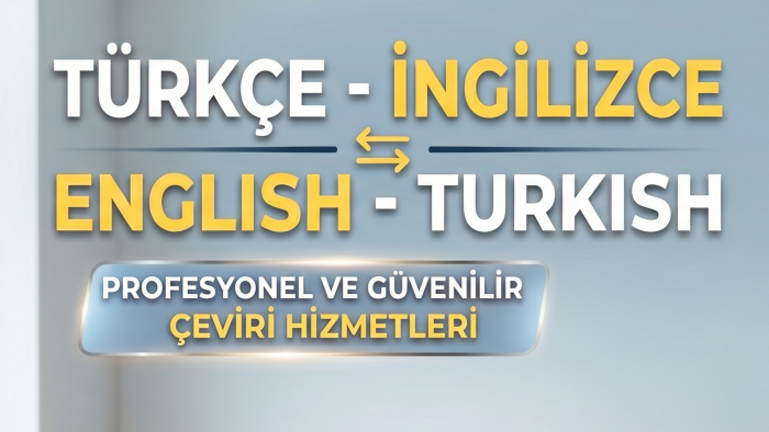 İngilizce-Türkçe çeviri yapabilirim