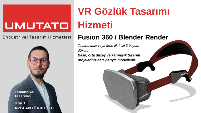 vr gözlük tasarımı hizmeti veriyorum