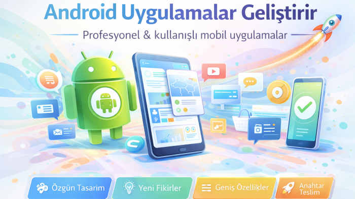 mobil uygulamaları sıfırdan inşa ederim