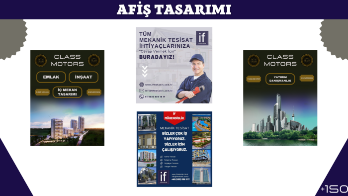 banner, poster vb. tasarımlarınızı yaparım