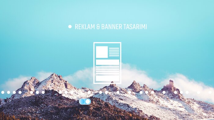 reklam ve banner tasarımınızı yapabilirim