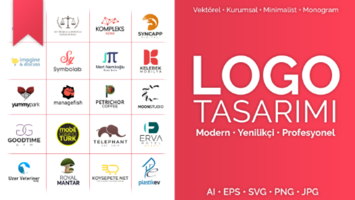 sizin için profesyonel logolar tasarlayabilirim