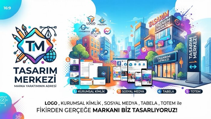 özgün bir şekilde logo, kurumsal kimlik tasarlarım