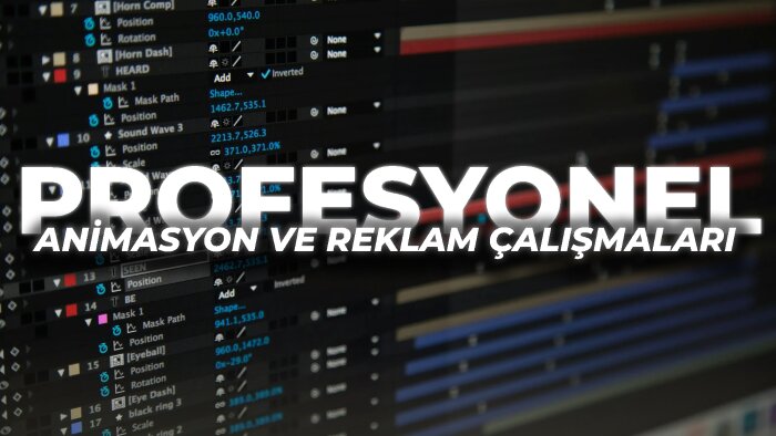 markanız için animasyonlar üretirim