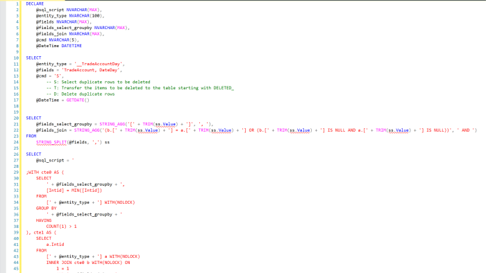 sizin için sql scriptleri yazar ve optimize ederim