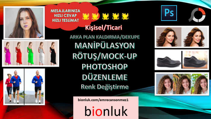 adobe photoshop ile fotoğraflarınızı düzenlerim