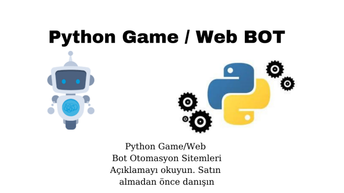uzman olduğum Python Selenium konusunda BOT yapabilirim