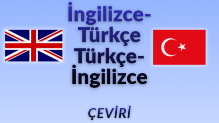 İngilizce-Türkçe çeviri yaparım