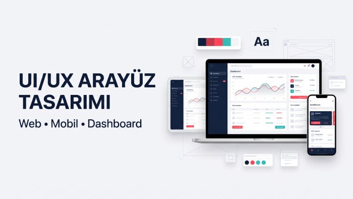 web ve mobil için modern UI/UX arayüz tasarımı yaparım