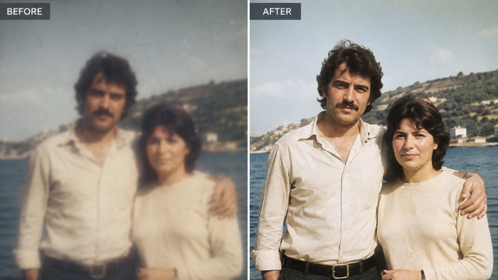 "Eski ve Bulanık" fotoğrafları netleştiririm