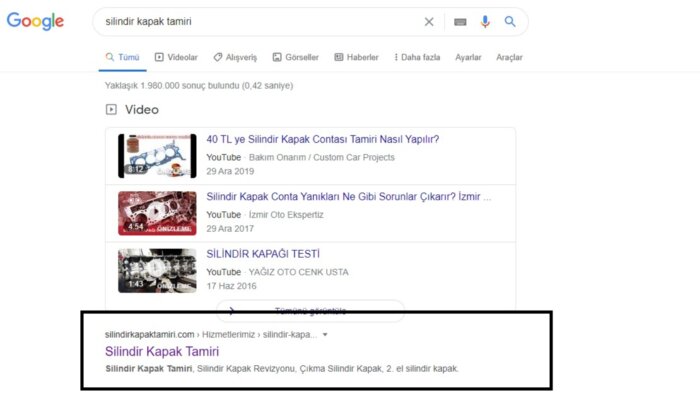 sitenizin yapısını Seo'ya uygun hale getirebilirim