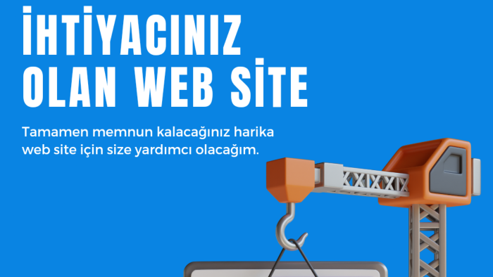 sizin beğeneceğiniz web siteler yaparım