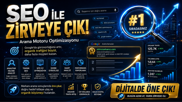 arama motoru optimizasyonu  ( SEO ) yapabilirim