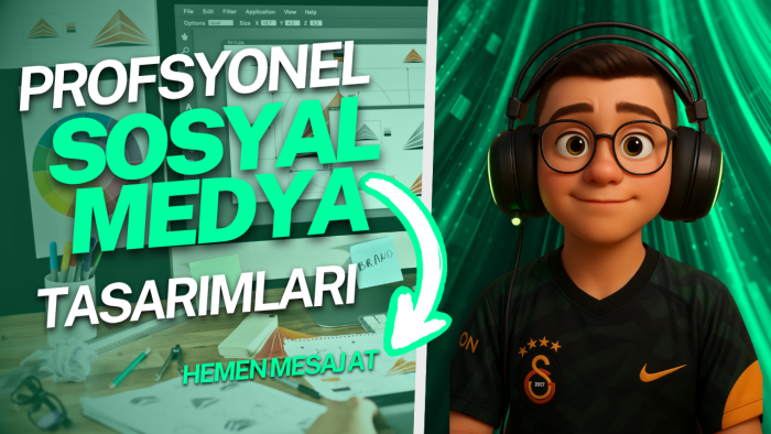 sosyal medya gönderi ve hikaye tasarımı yapıyorum