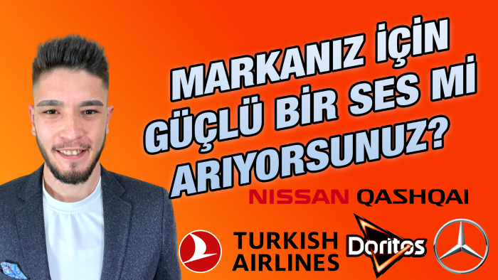 markanız için aradığınız ses olabilirim
