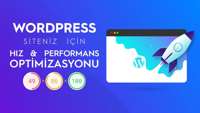 siteniz için hız ve performans optimizasyonu yapıyorum