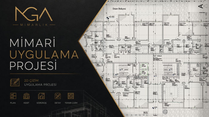 mimari uygulama ve ruhsat projelerinizi autocad ile çizerim