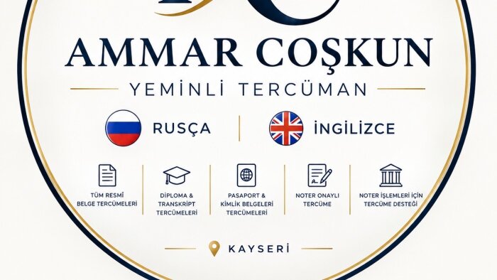 profesyonel yeminli tercüme yapıyorum