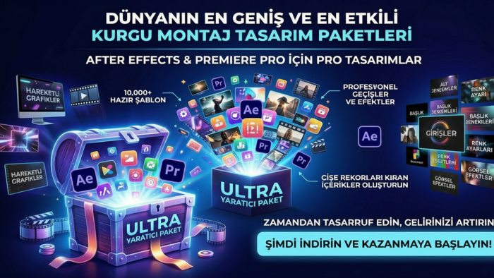videolarınıza kurgu ve montaj işlemleri yapıyorum