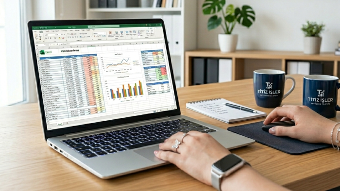 verilerinizi Excel'de titizlikle düzenler ve analiz ederim