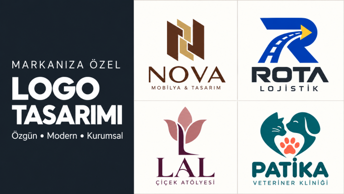 işletmenize özel profesyonel ve özgün logo tasarımı yaparım