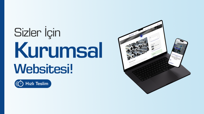 sizler için kurumsal websiteleri oluşturabilirim