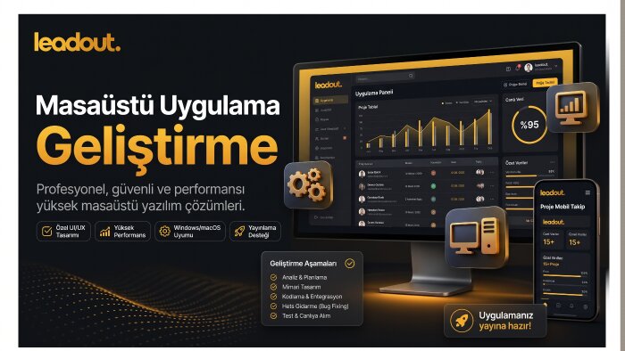 profesyonel masaüstü uygulama geliştiririm