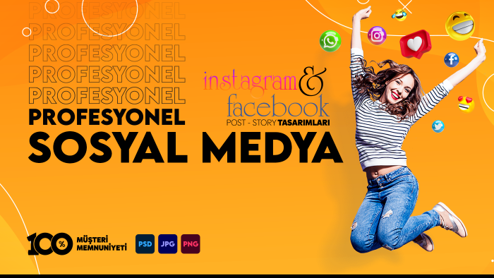 profesyonel sosyal medya tasarımları yaparım