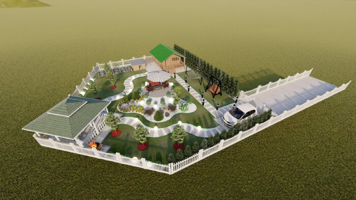 peyzaj tasarımı ve 3d modelleme yaparım