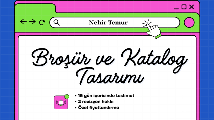 modern broşür ve katalog tasarımı yaparım