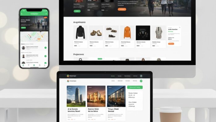 ileri düzey yazılım ve estetik tasarımla web sitesi kurarım