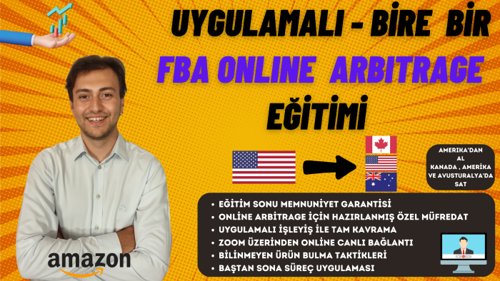 uygulamalı Amazon FBA Online Arbitraj eğitimi verebilirim