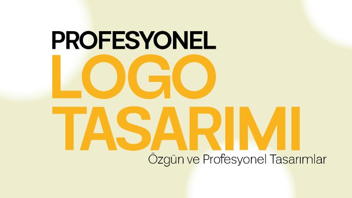 özgün ve profesyonel logo tasarımları yapıyorum