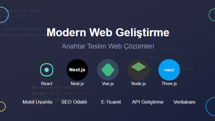 istediğiniz her web sitesini profesyonelce kurarım