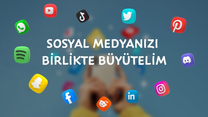Sosyal Medyanızı büyüteceğiniz tasarımlar yapabilirim