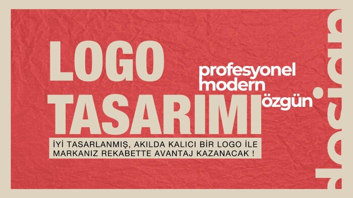 profesyonel olarak logo tasarımı yapıyorum