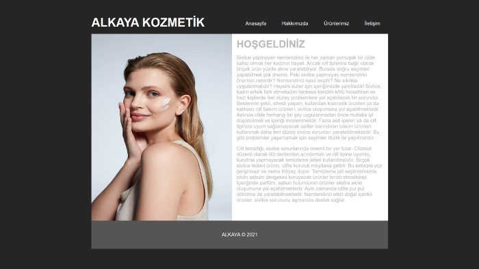html css js ile  kişiye özel websitesi hizmeti veriyorum