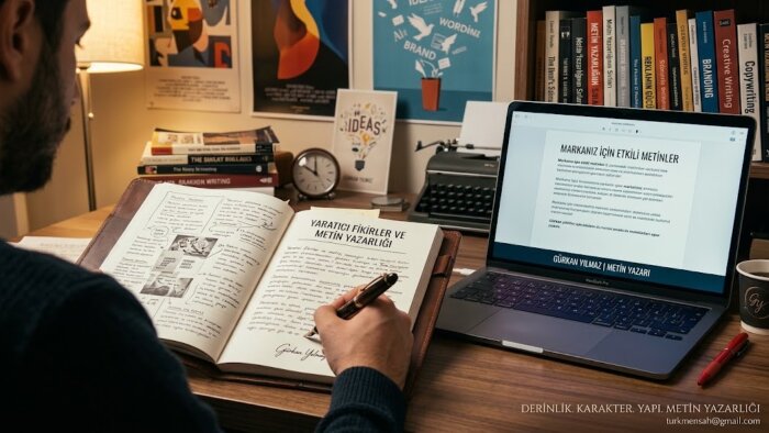metin yazarlığı, senaryo, editörlük & i̇çerik üretimi yaparım
