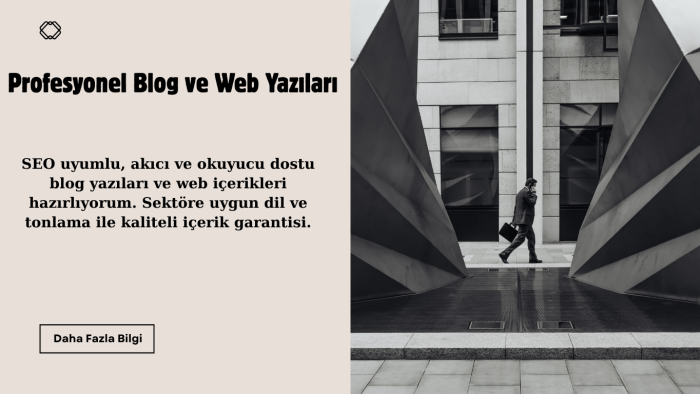 markanız için akılda kalan metinler yazıyorum