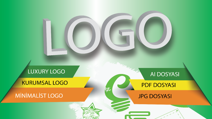 modern, minimalist ve kurumsal tarzlarda logo tasarım