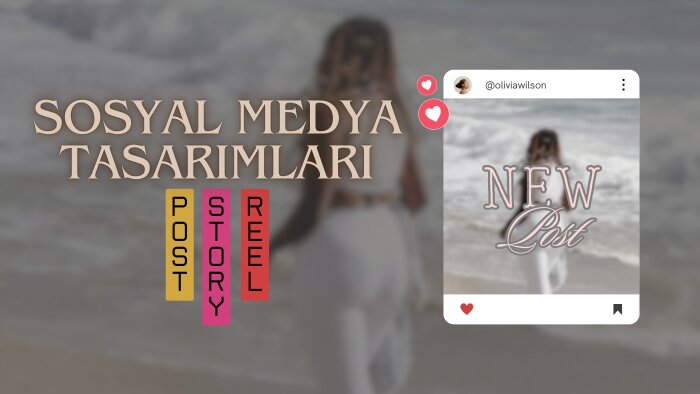 sosyal medyanız için dikkat çekici tasarımlar yaparım