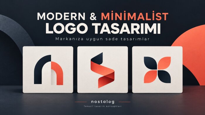 markanıza uygun modern ve minimalist logo tasarlarım