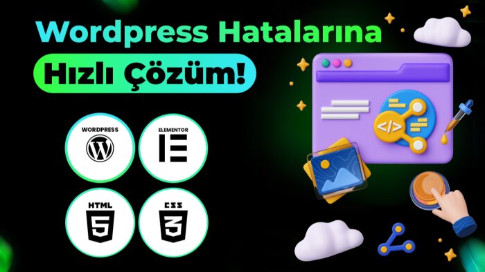 Wordpress altyapılı web sitenizdeki sorunları çözebilirim