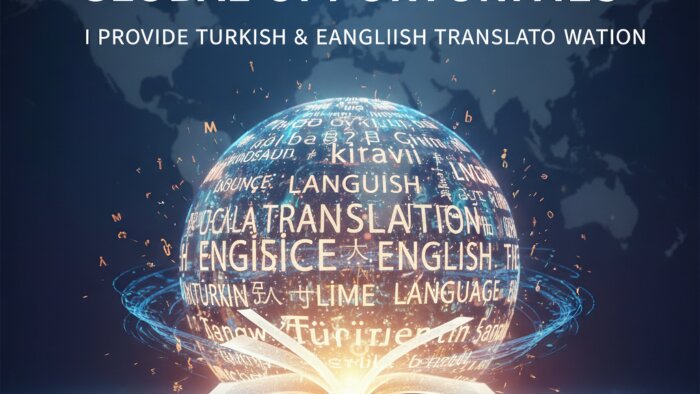 Türkçe - İngilizce ileri seviye çevirilerinizi yapabilirim