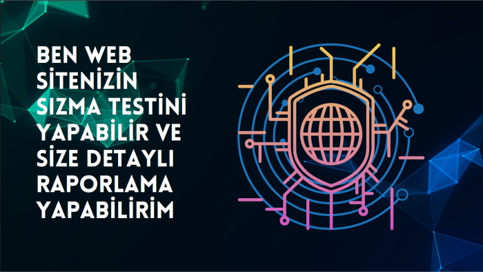 web siteniz için güvenlik testi yapabilir ve raporlarım