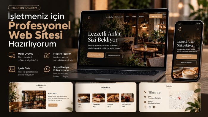  işletmeniz için mobil uyumlu tanıtım sitesi yaparım